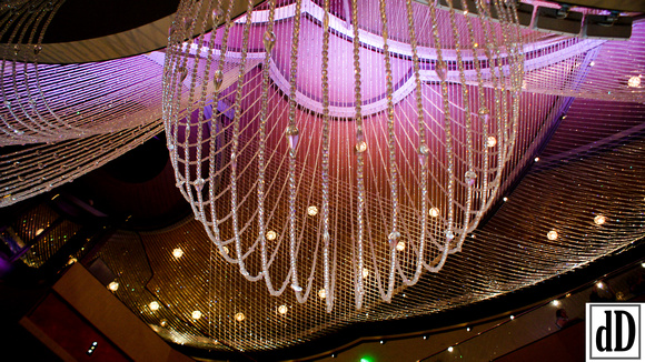 Glass Beaded Lights at the Cosmo